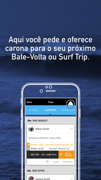 Captura de tela do iPhone 1