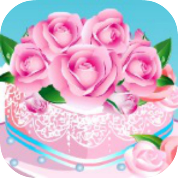 Rose Wedding Cake 3 LOGO-APP點子