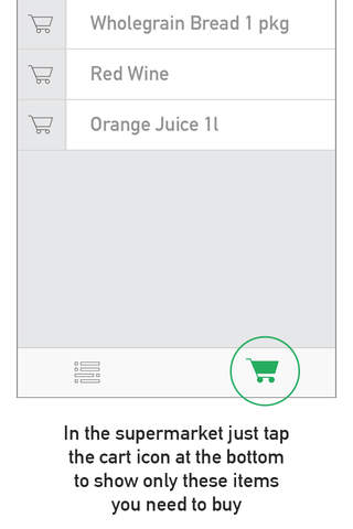 Repeto List - Supermarket planner for repetitive grocery shopping screenshot 4