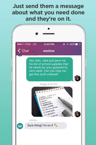 Wedew - Your personal assistant to help with tasks and errands screenshot 2