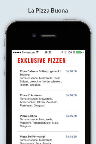 La Pizza Buona screenshot 4