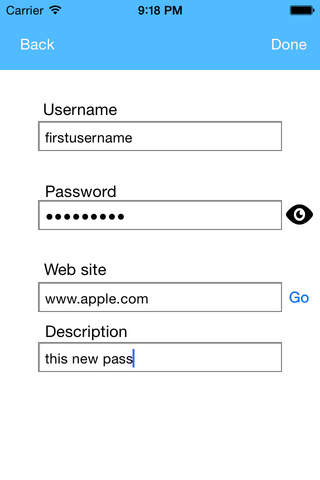 My Password Store screenshot 4