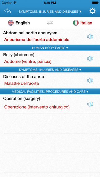 免費下載醫療APP|English-Italian Medical Dictionary for Travelers app開箱文|APP開箱王