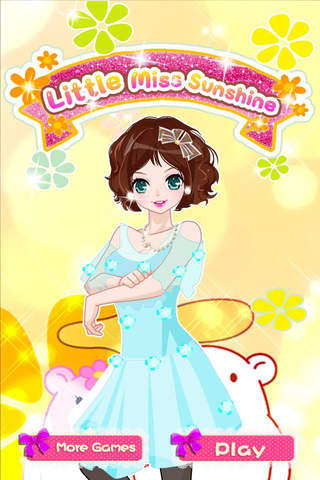 Little Miss Sunshine - dress up games for girls screenshot 4
