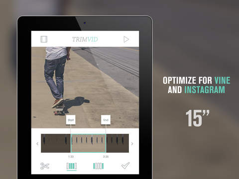 【免費攝影App】TrimVid + Cut & Edit Video for Vine And Instagram-APP點子