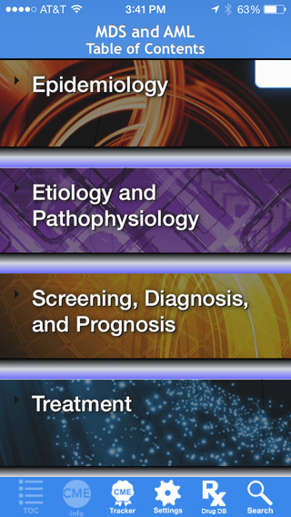 【免費醫療App】Myelodysplastic Syndromes and Acute Myeloid Leukemia @Point of Care™-APP點子