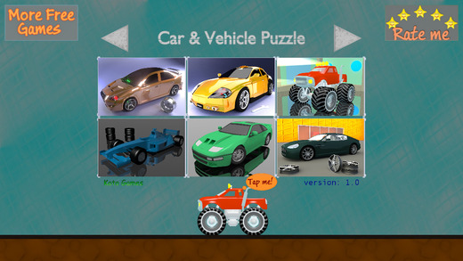 【免費遊戲App】Car and Vehicle puzzle-APP點子