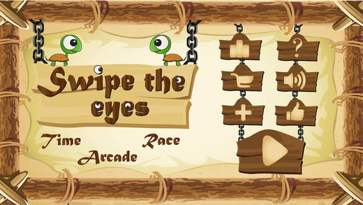 【免費遊戲App】Swipe the Eyes-APP點子