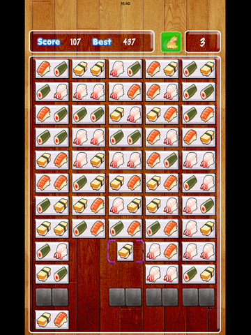 【免費遊戲App】Sushi Biniax-APP點子