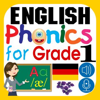 English Phonics for Grade 1 German Version (das Deutsch) LOGO-APP點子