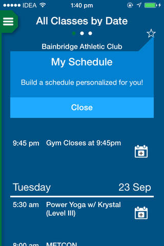 Bainbridge Athletic Club screenshot 3