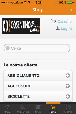 Cosentino Bici screenshot 4