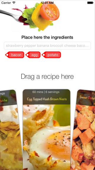 What's for dinner - Recipe search by ingredients
