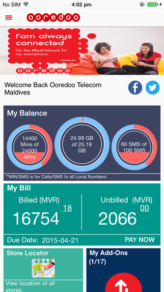 【免費工具App】My Ooredoo (Maldives)-APP點子