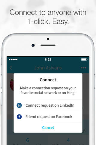 Mingl – Event and Personal Networking screenshot 3