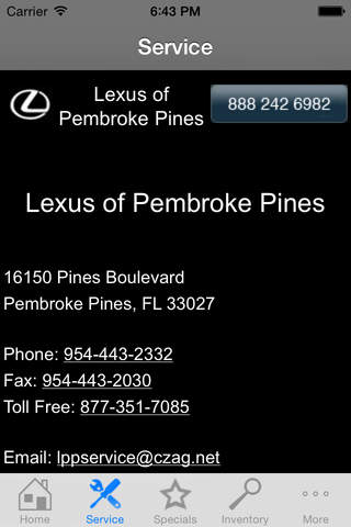Lexus of Pembroke Pines screenshot 2