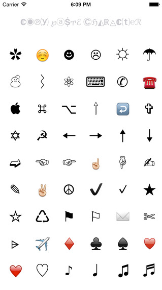 【免費生產應用App】Copy Paste Character-APP點子