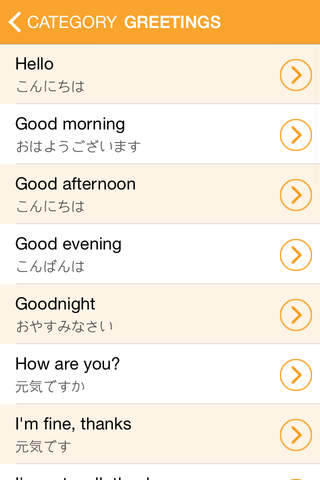 iTravel - Japanese PhraseBook for Beginner screenshot 4