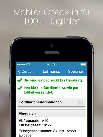 【免費旅遊App】Boarding Pass - Flug Check-in & Verwaltung für Vielflieger-APP點子