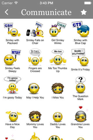 Animated 3D Emoticons for WhatsApp, KIK Messenger, Tango, LINE, BBM, IM+,  WeChat, Facebook Messenger, iMessage, Yahoo Messenger Y!, eBuddy, Google+  Hangout, Viber, SnapChat, Texting & Email & Messages & Chat at App