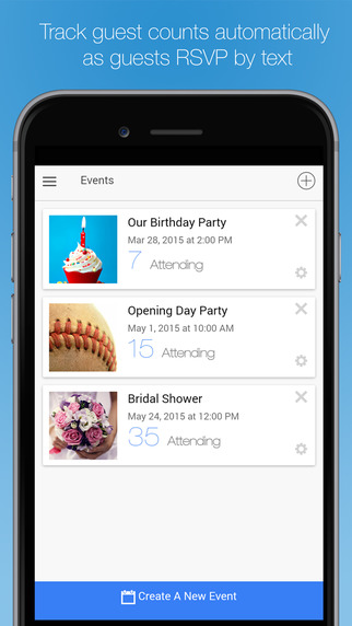 Invitd - Invitations RSVP Tracking for Events by Text