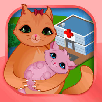 My Pet Cat Mommy New Baby Doctor - mommy's newborn babycare sister & girl family games LOGO-APP點子