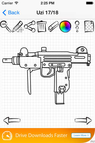 Learn How To Draw : Guns And Pistols screenshot 4