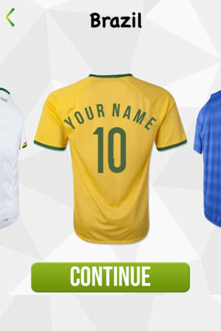 Football Jersey Maker for Copa 100 - Support yout stars in 2016 tournament screenshot 3