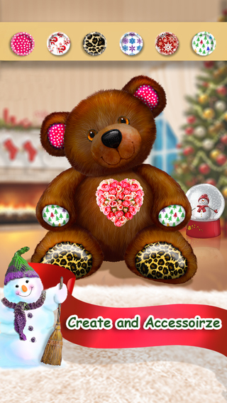 【免費教育App】Build A Teddy Bear - A Bear’s Hug In A Christmas Gift Card - Educational Care Kids Game-APP點子