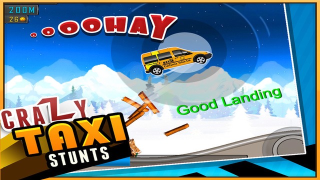 【免費遊戲App】Crazy Taxi Stunts-APP點子