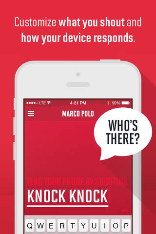Marco Polo: Find Your Phone by Shouting MARCO! screenshot 4