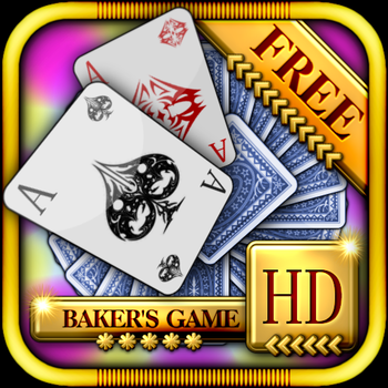 Baker's Game Solitaire HD Free - The Classic Full Deluxe Card Games for iPad & iPhone LOGO-APP點子