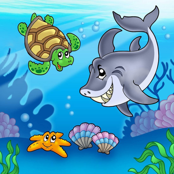 Pocket Fish World - Cute Animals Free Game LOGO-APP點子