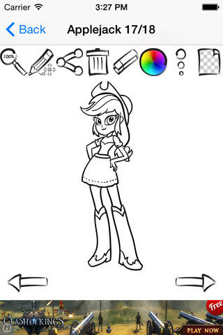Draw And Paint For Equestria Girls screenshot 4