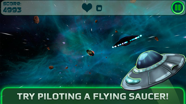 UFO Challenge - Flying Saucer Pilot