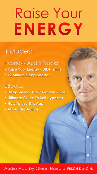 Raise Your Energy by Glenn Harrold: Self-Hypnosis Energy Motivation