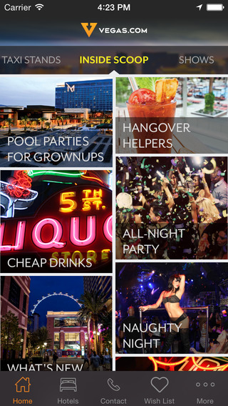 【免費旅遊App】Vegas.com-APP點子