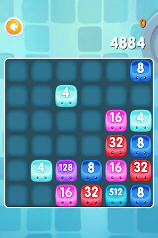 Jelly Block Numbers - Smart Swipe Matching Colorful Cubes Puzzle screenshot 3