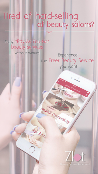 Zlot - App platform for freer beauty services