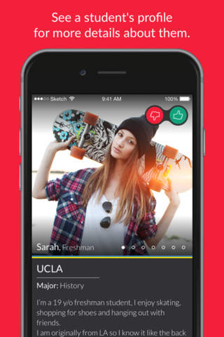 Unimash - Chat and meet single college students screenshot 3