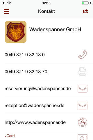 Gastronomie Wadenspanner screenshot 4