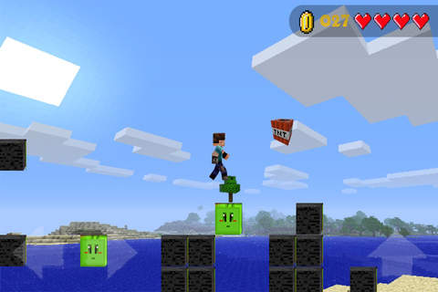 Awesome Block Man : Run & Jump Games screenshot 3