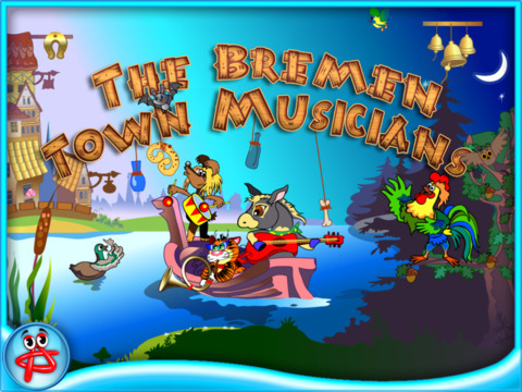 Bremen Town Musicians: Free Interactive Touch Book на iPad