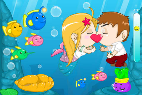 Mermaid And Her Prince—Romantic Kiss&Love Adventure screenshot 3