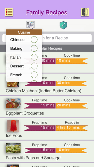 【免費健康App】Your Family Recipes-APP點子