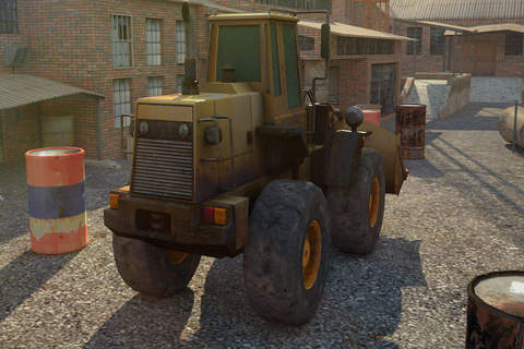 Bulldozer Parking - 3D Construction Truck Driving Simulator Vehicle Games screenshot 3