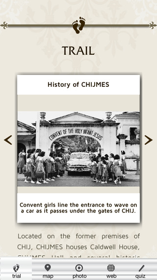 【免費娛樂App】CHIJMES Heritage Trail-APP點子