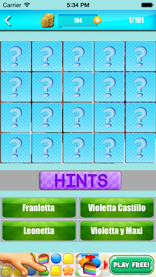 Violetta and Friends Guess Pic