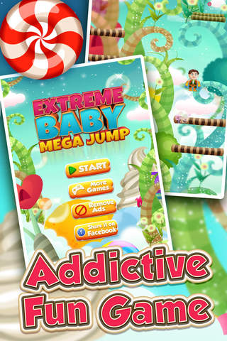 Extreme Baby Mega Jump Pro - The Most Addicting and Challenging Superhero Game screenshot 2