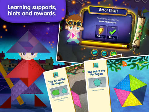 【免費教育App】Dragon Shapes - Lumio Geometry Challenge-APP點子